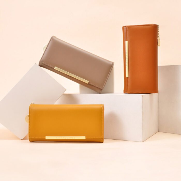 Women's Large Bifold Wallet, Many Compartment - Image 5