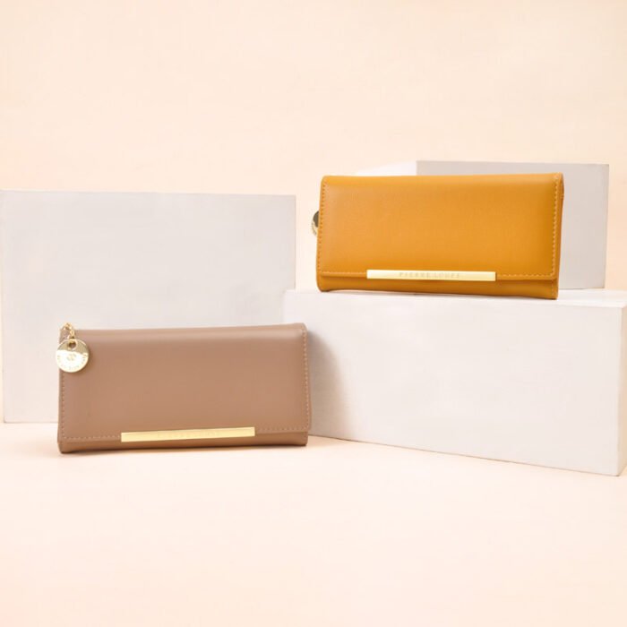 Women's Large Bifold Wallet, Many Compartment - Image 6