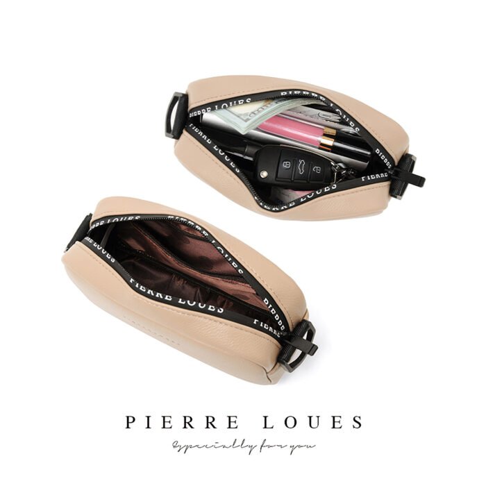 Women's Minimalist Shoulder Bag - PIERRE LOUES - Image 4