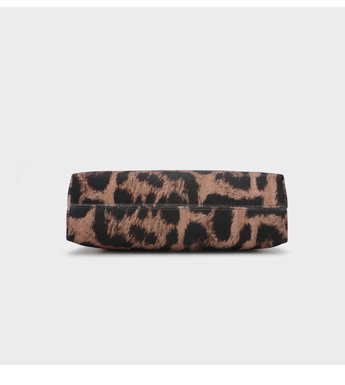 Trendy Leopard Print PU Leather Hobo Bag – Crossbody & Shoulder Handbag for Women - Image 7