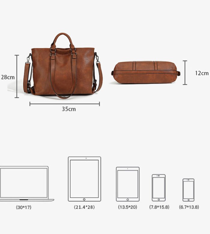 Luxurious Leather Tote Bags for Women: Stylish Carrying Solutions - Image 3