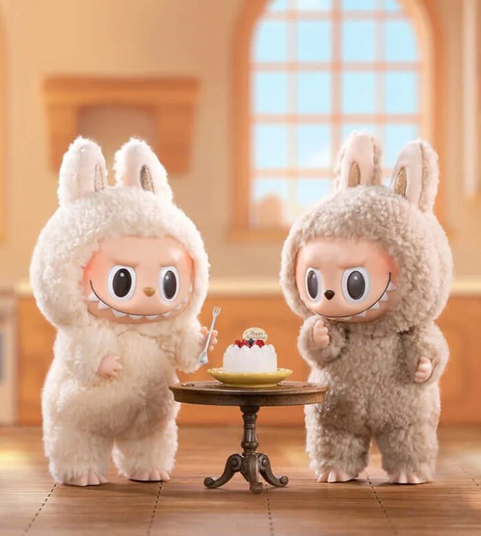 LABUBU Fluffy Bunny Monster Plush Toys - Cute Collectible Figurines for Kids & Adults - Image 3